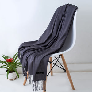 Unisex Thick Warm Winter Scarves Cashmere