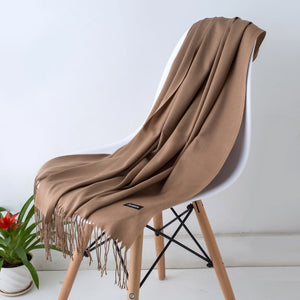 Unisex Thick Warm Winter Scarves Cashmere