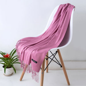Unisex Thick Warm Winter Scarves Cashmere