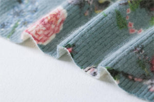 Cardigan-Sweater - Floral bird pattern